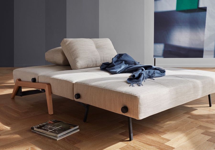 Divano letto ad estrazione Cubed 2